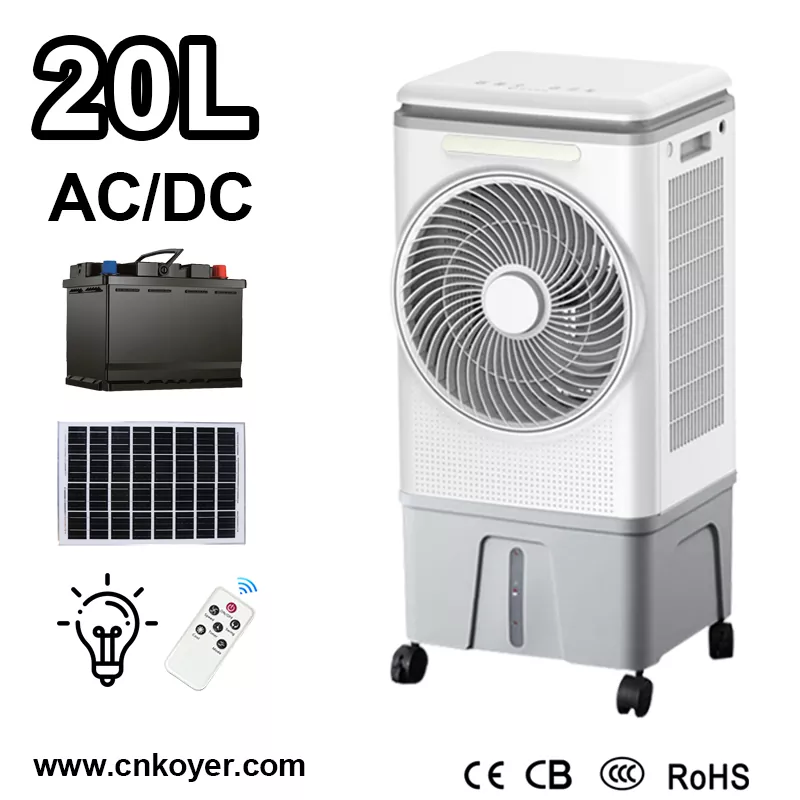 Paano Napapabuti ng Portable Evaporative Air Cooler Fan ang Indoor Cooling Efficiency?