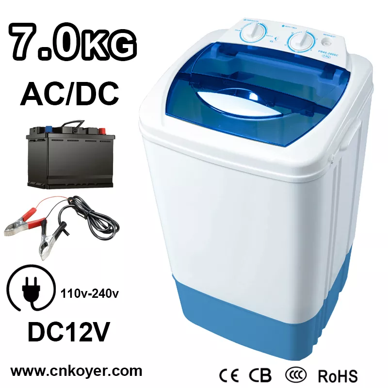 DC Travel Single Tub Washing Machine